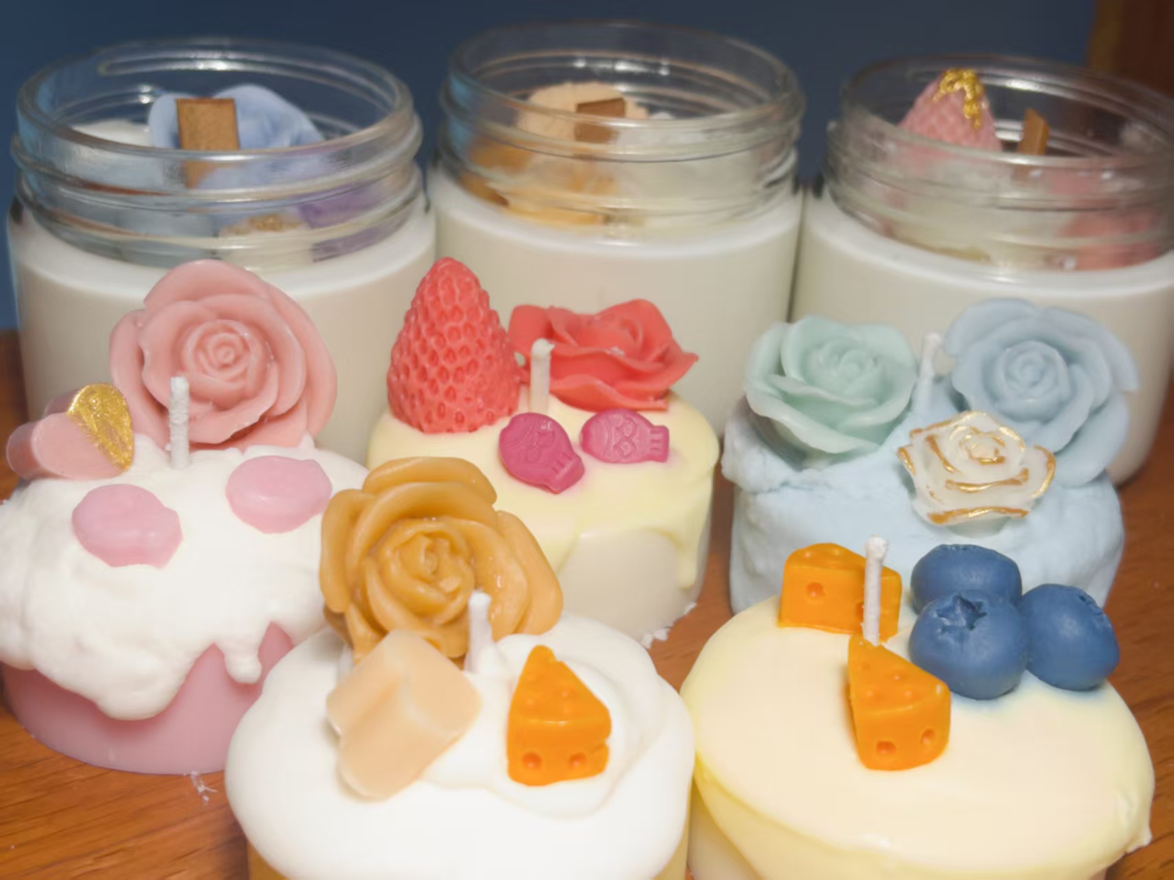 Kids DIY 小蛋糕蜡烛